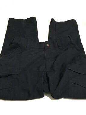 Tru Spec Tactical Rip Stop Cargo Pants 32x30 Black